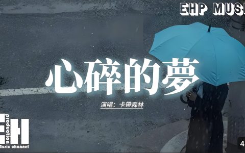 卡带森林《心碎的梦》吉他谱_F调编配_高清吉他弹唱谱